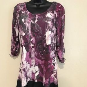 Style & Co Tunic size MED EUC